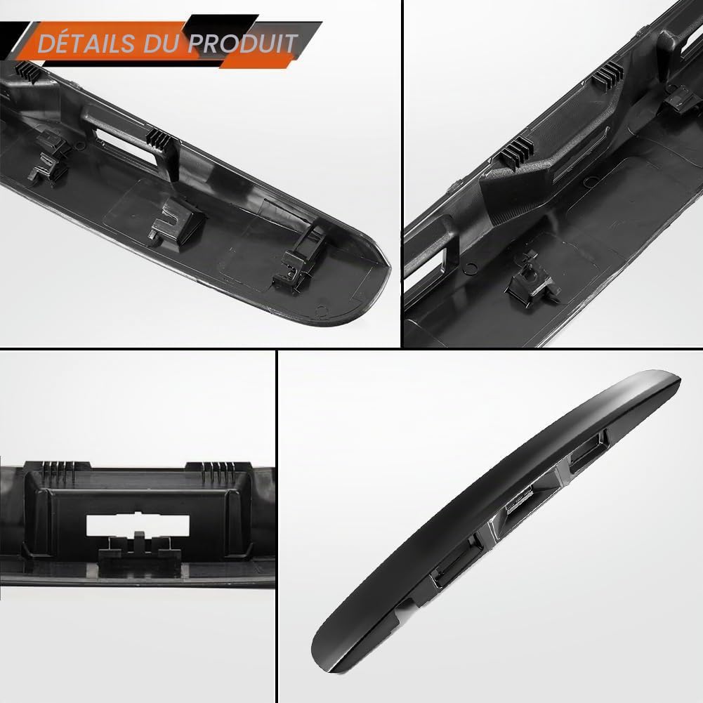 Poignée de coffre arrière, poignée de coffre compatible avec Nissan Qashqai J10 JJ10 2007-2013 90812JD20H