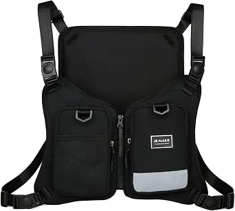 YEVHEV Chest Bag Casual Daypacks Vest Multipurpose Backpack for Running Exercise Hiking