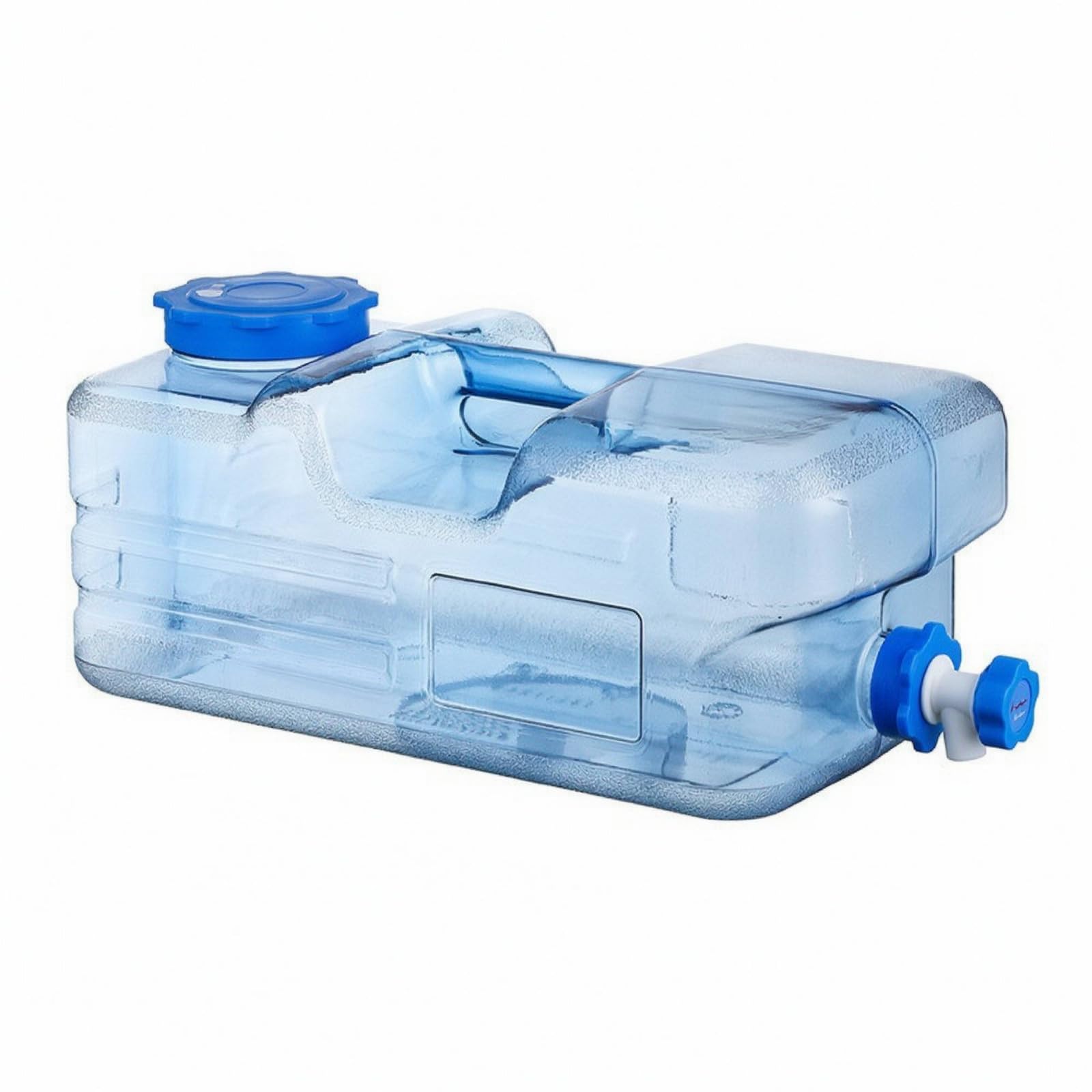 Réservoir D'eau avec Robinet sans BPA, Bleu, Bleu, 20 Litres
