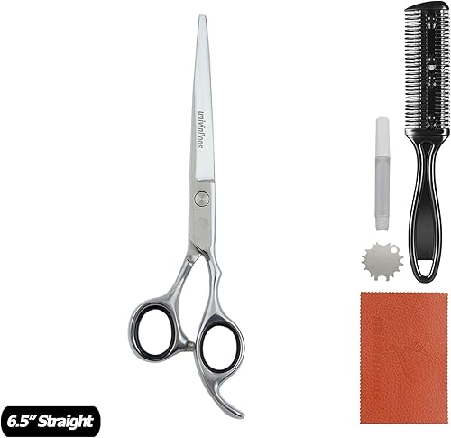 Miniatura 2 de Tijeras baratas de peluquero de 6.0/6.5/7.0 pulgadas, tijeras de corte para mascotas, tijeras de aseo de perros, tijeras de corte para el hogar,