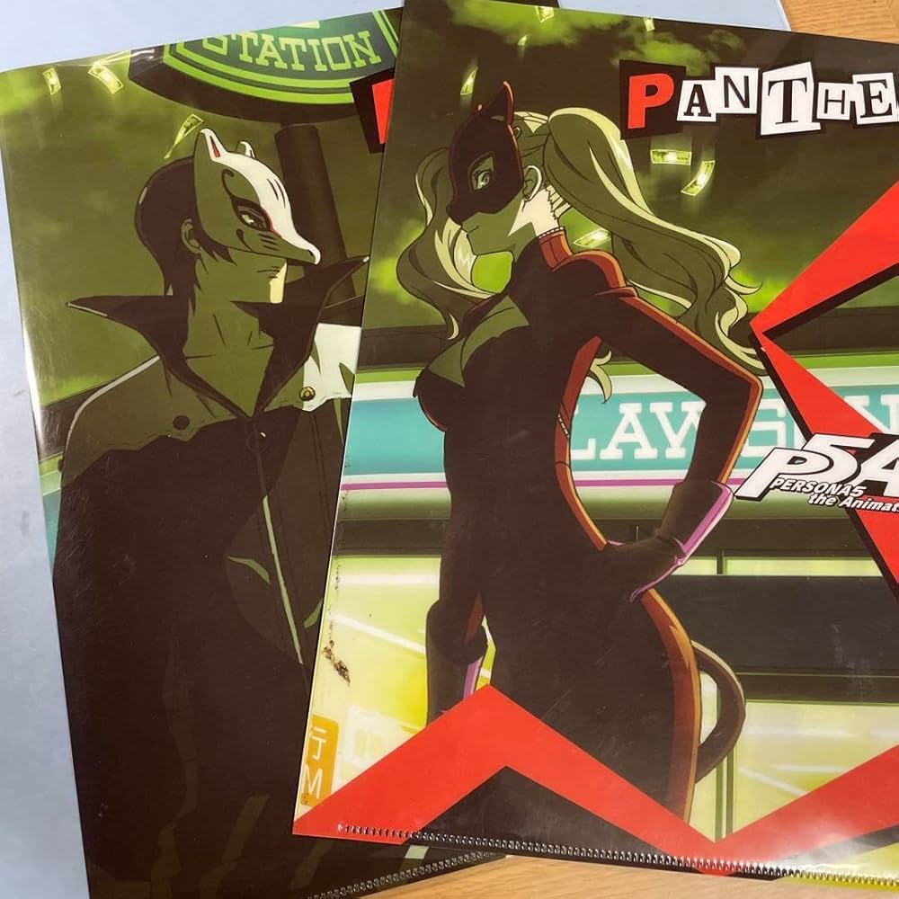 PERSONA5 the Animation　クリアファイル Persona 5 the Animation Treasure Clear File Collection