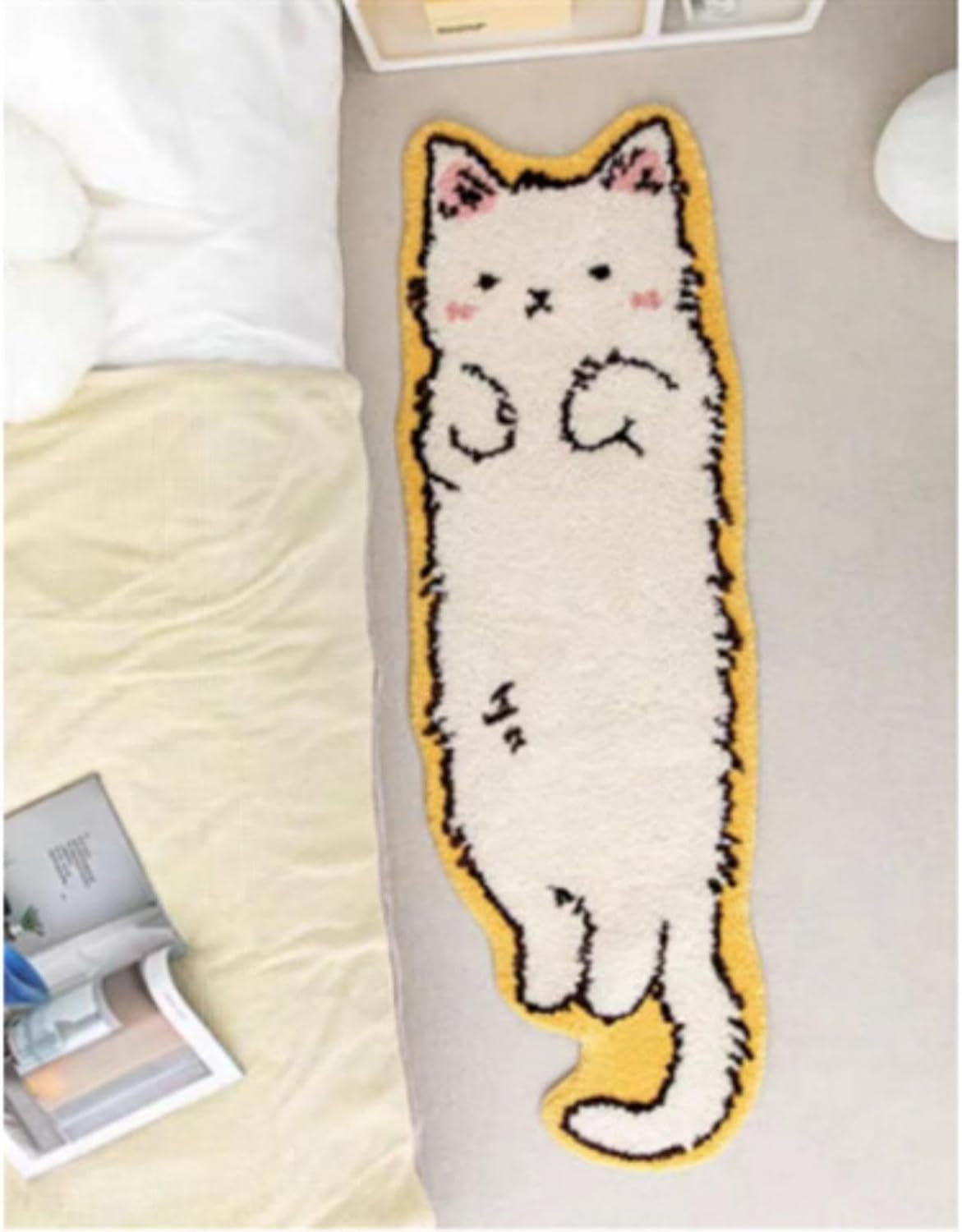 Cat Tufted Rug, Cat Shaped Rug, Irregular Shaped Rug, Fun
