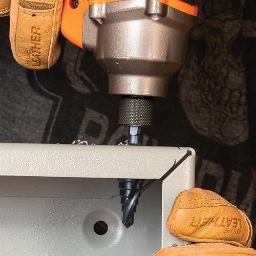 Vista 105 de Klein Tools broca escalonada con ondulado doble