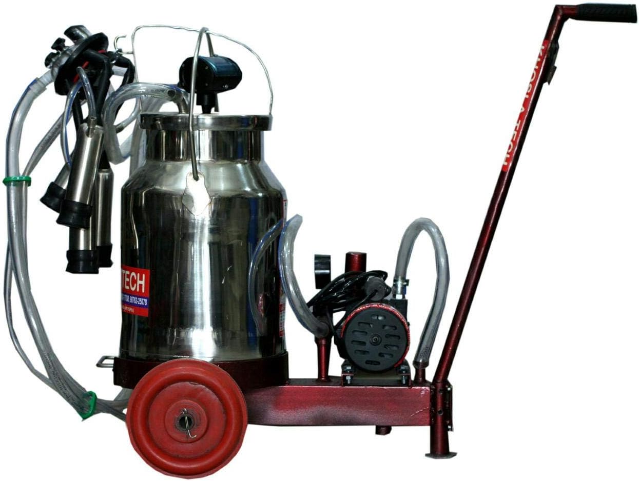 KHOSLA TECH PORTABLE COW MILKING MACHINE