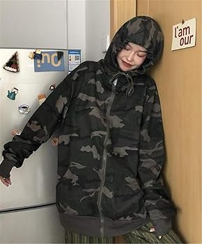 Amazon | [GuDeKe] 迷彩柄 ジャケット レディース 長袖 トップス