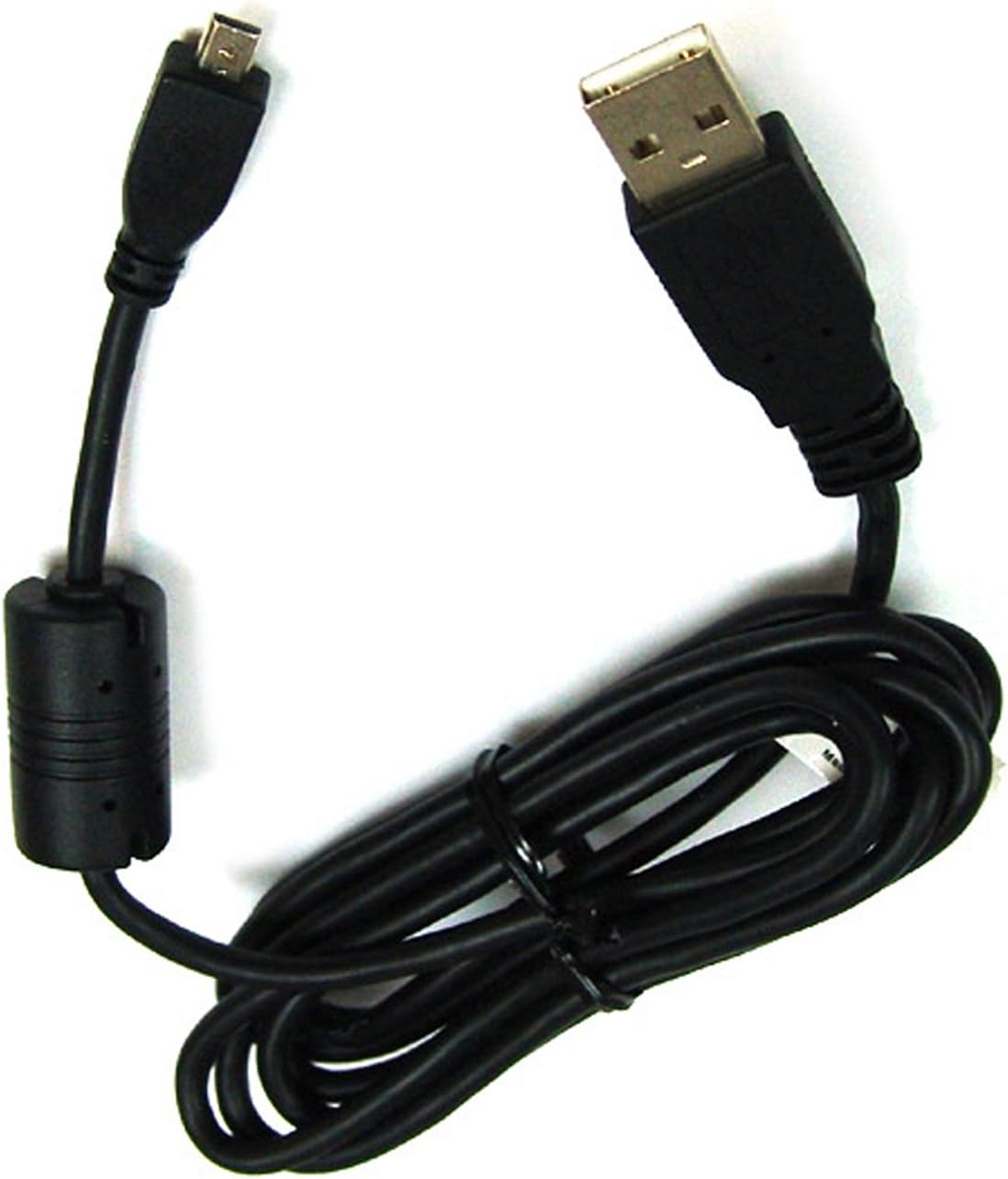 USB Charger Data Cable Lead for Casio Exilim QV-R200, QV-R300, EX-ZS5, EX-ZS6, EX-ZS10, EX-ZS12, EX-ZS15, EX-ZS20, EX-ZS30, EX-ZS100, EX-ZS150, EX-ZS200 0, EX-Z 28 - EMC-5 / EMC-5U