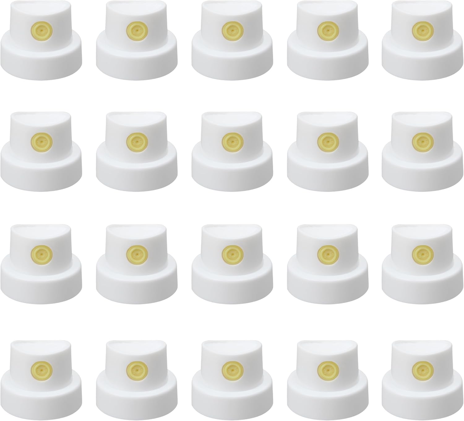Spray Paint Caps for cans-Spray Can Nozzle-Spray Paint-yellow-20 Pack