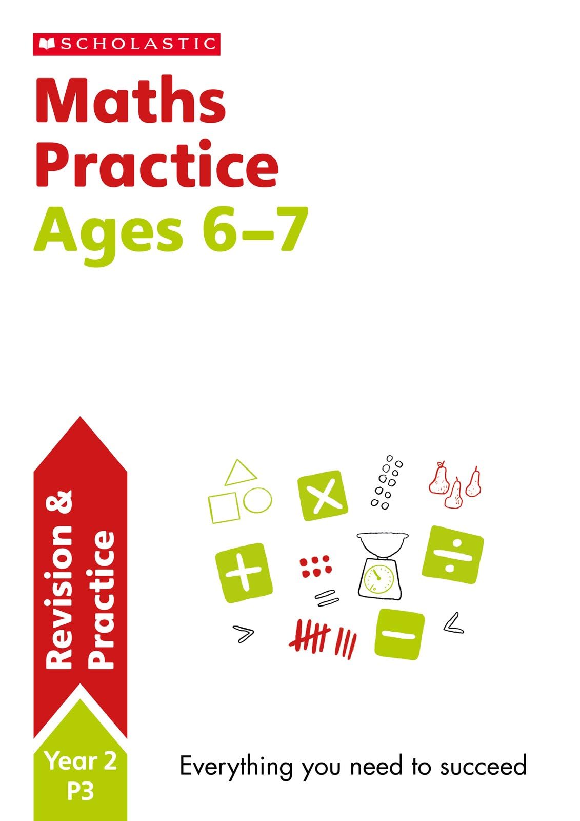Maths practice book for ages 6-7 (Year 2). Perfect for Home Learning. (100 Practice Activities)