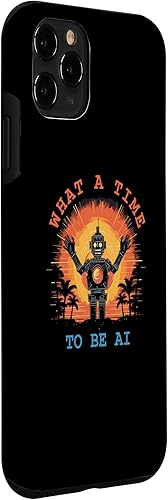 Miniatura 3 de iPhone 11 Pro What a time to be AI - Python Artifical Intelligence Nerd Case