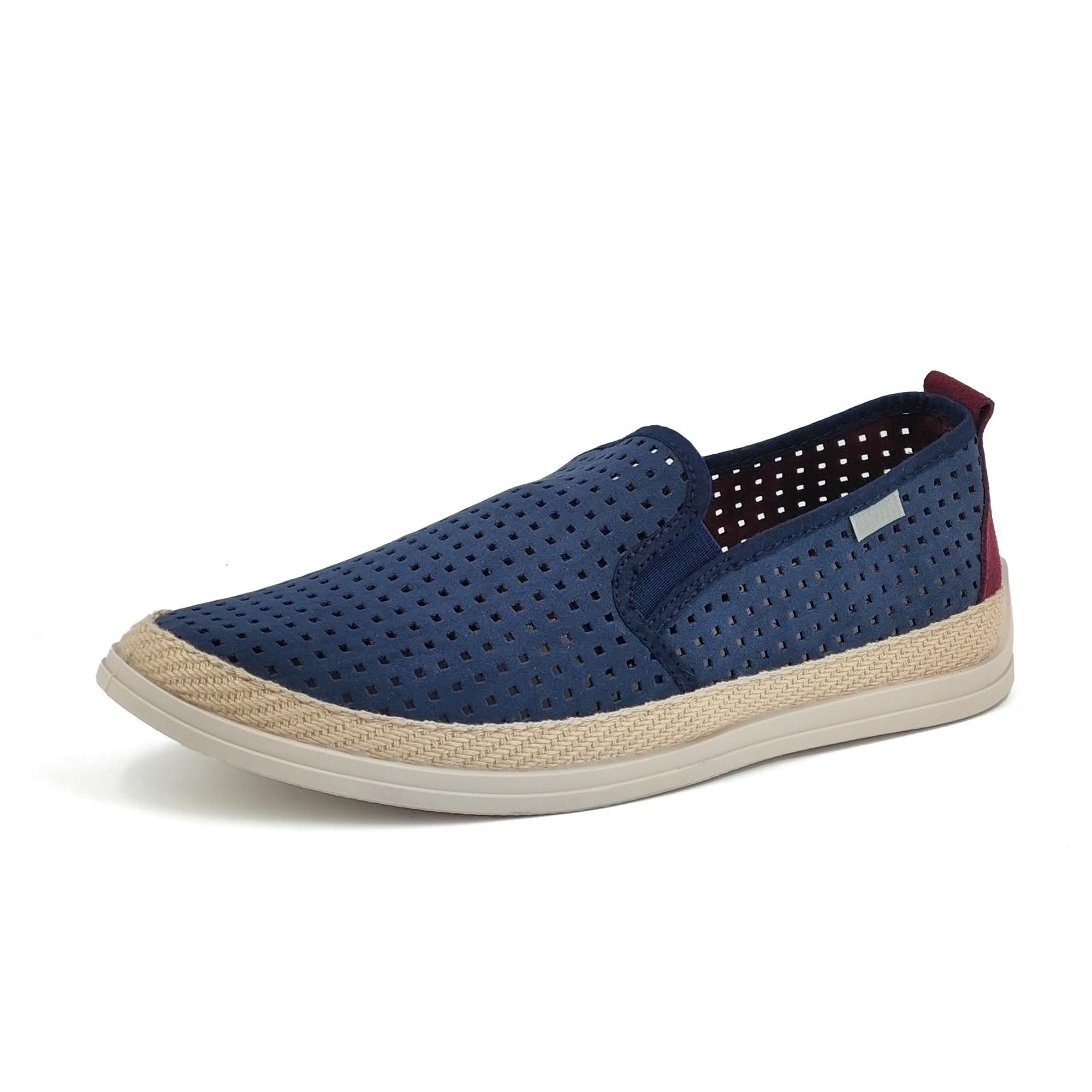 JOMIX Mocassini Uomo Estivi Traforati Scarpe Slip On Uomo Leggere e Traspiranti Casual Senza Lacci con Suola in Gomma Ideali per Estate Made in Spagna