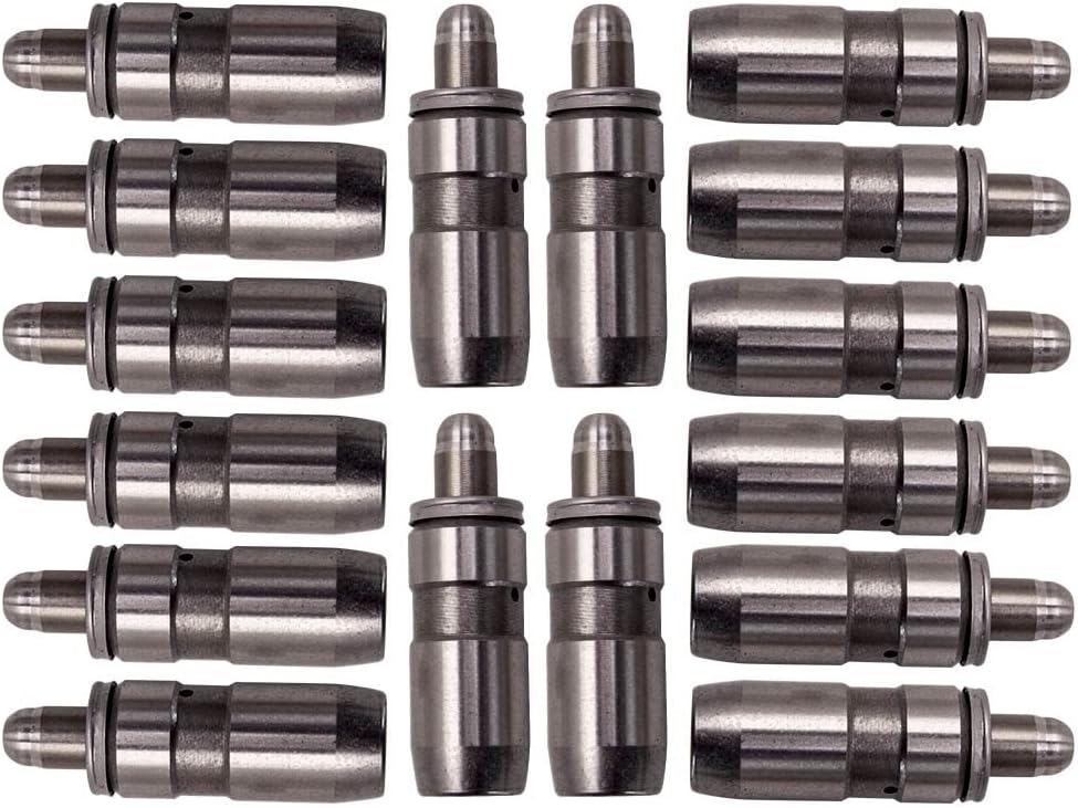 05073596AA 5073596AA 53021077 16pcs Engine Valve Lifters Lash Adjusters Compatible with Dodg-e Je-e-p Ra-m 1500 Dakota 4.7L