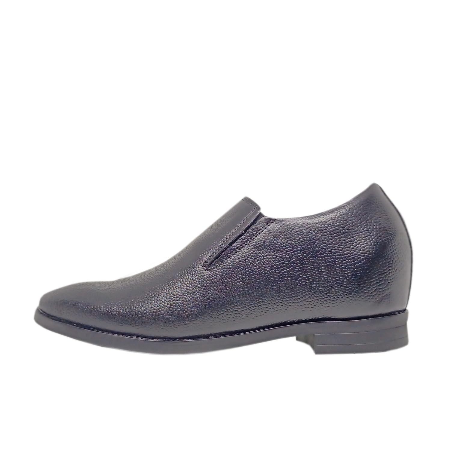 Elevato Height Increasing Leather Slip on Shoes for Men – 3 Inches (Numeric_6) Black (B0CDL1XFSJ) Amazon Price History, Amazon Price Tracker