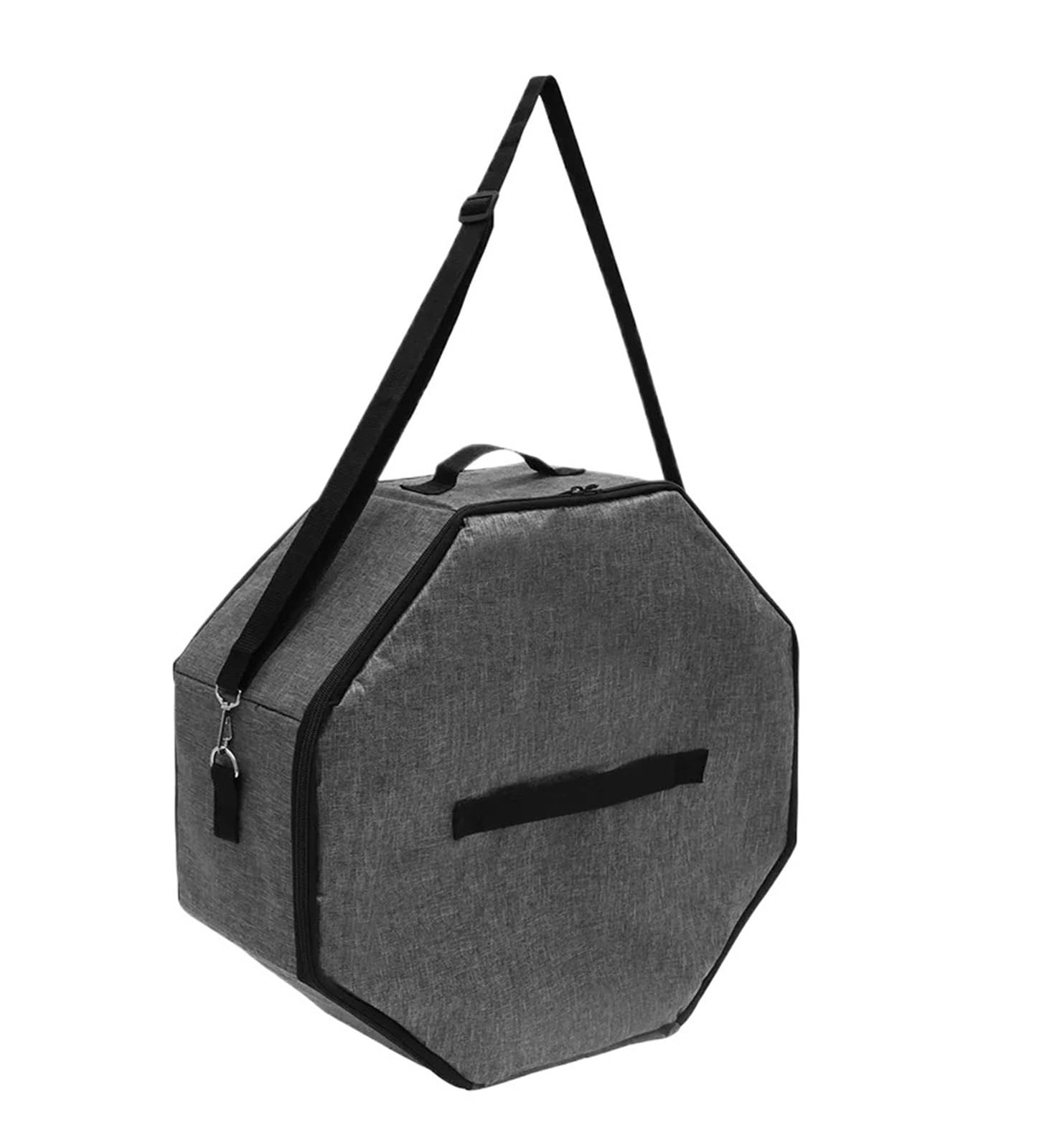 Scatola per cappelli da cowboy Borsa organizer for cappelli | Scatola da cowboy antipolvere in tessuto Oxford con gancio e manico in metallo Tappo da viaggio portatile di grande capacità