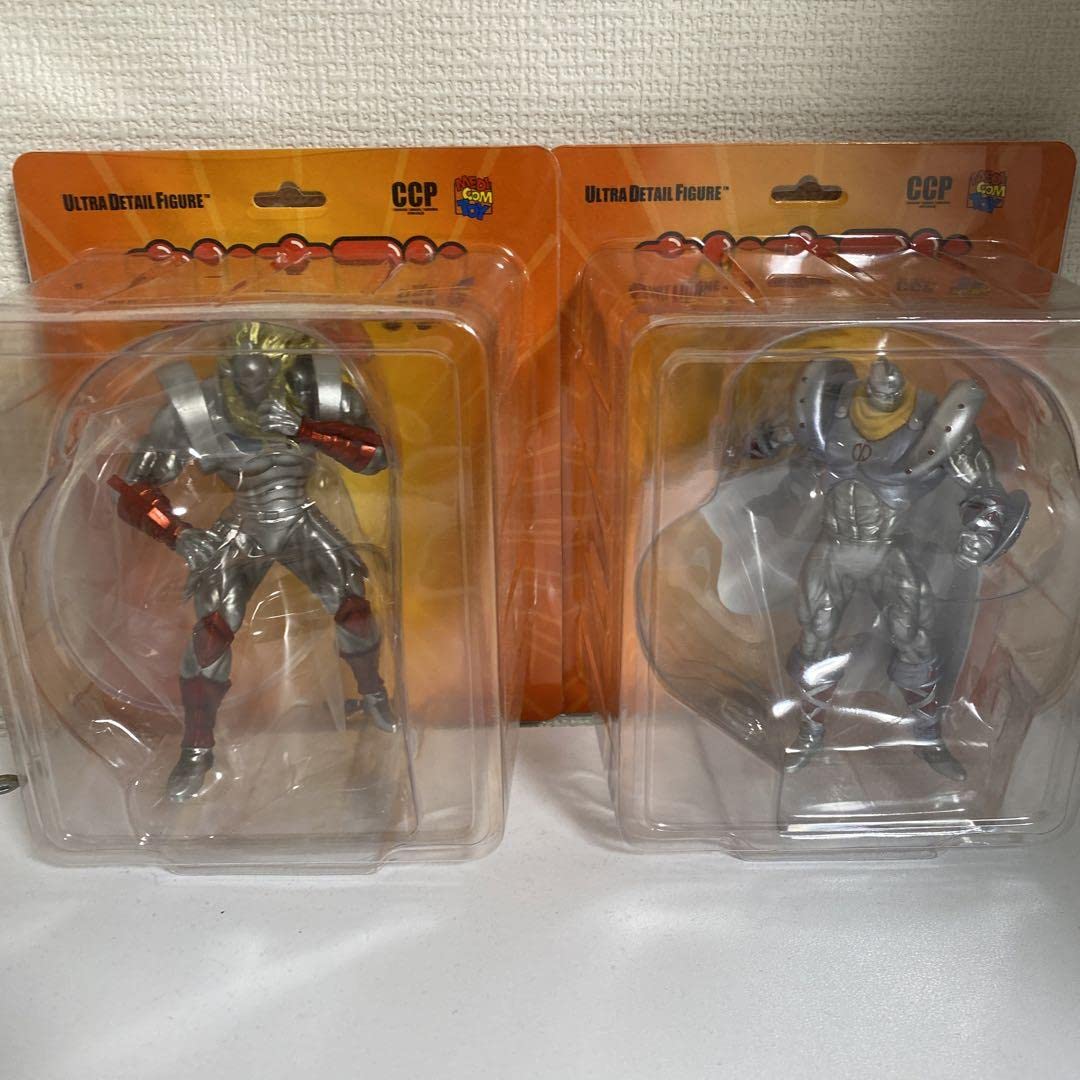 キン肉マン悪魔将軍シルバーマンフィギュア2体セット ZF12518L キン肉マン悪魔将軍シルバーマンフィギュア2体セット ZF12518L