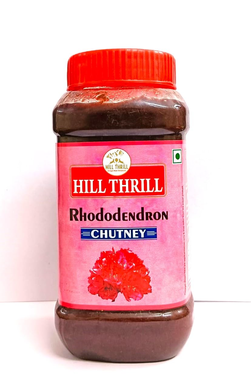 Hill Thrill Hand Made Rhododendron Chutney 500 Gram (B0CYQ1THBZ) Amazon Price History, Amazon Price Tracker