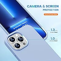 Vista 962 de Miracase - Funda diseñada para iPhone 13 Pro Max con protector de pantalla, [forro interior de microfibra suave antiarañazos], funda protectora