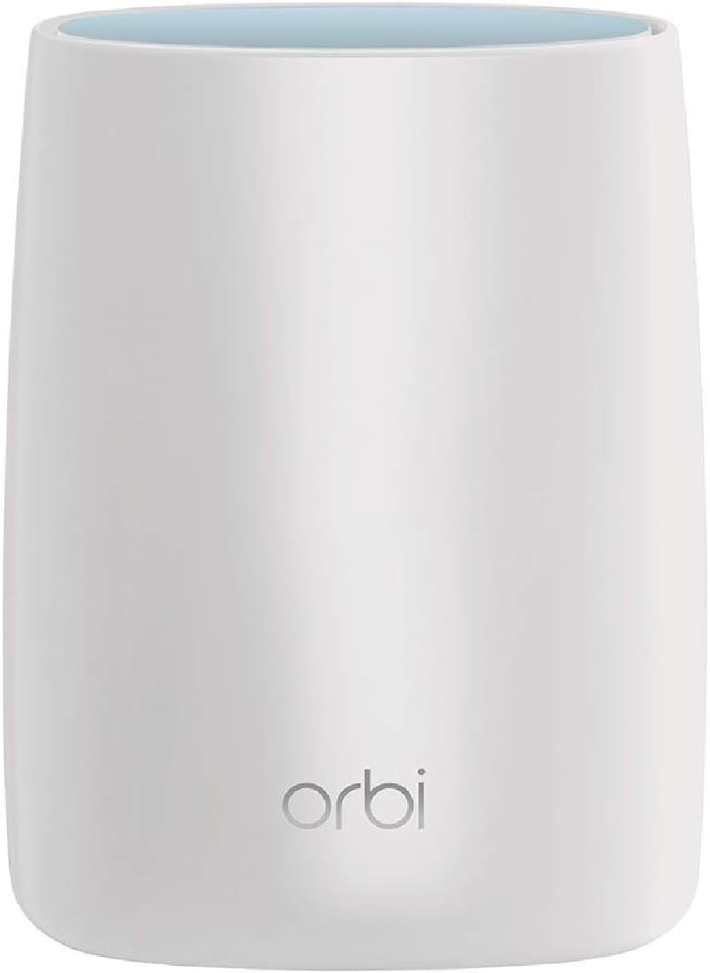 (Renewed) Netgear Orbi RBS50 Whole Home Mesh WiFi Satellite Extender (White)