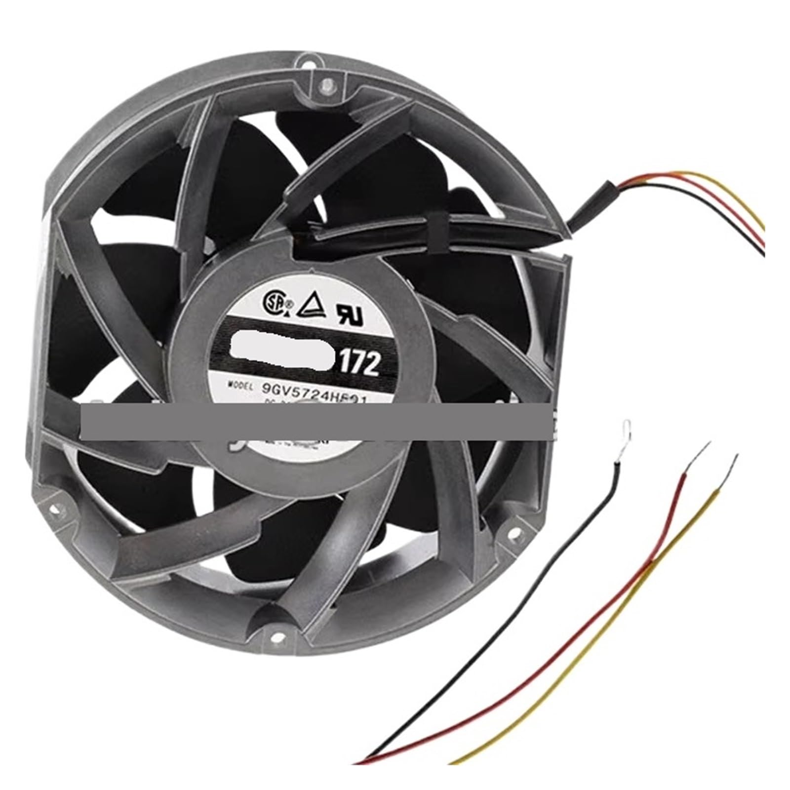 Lzikkgki One Color 9Gv5724h501 24Vdc Fan 172X150x51mm 96W 3Wire 6300Rpm