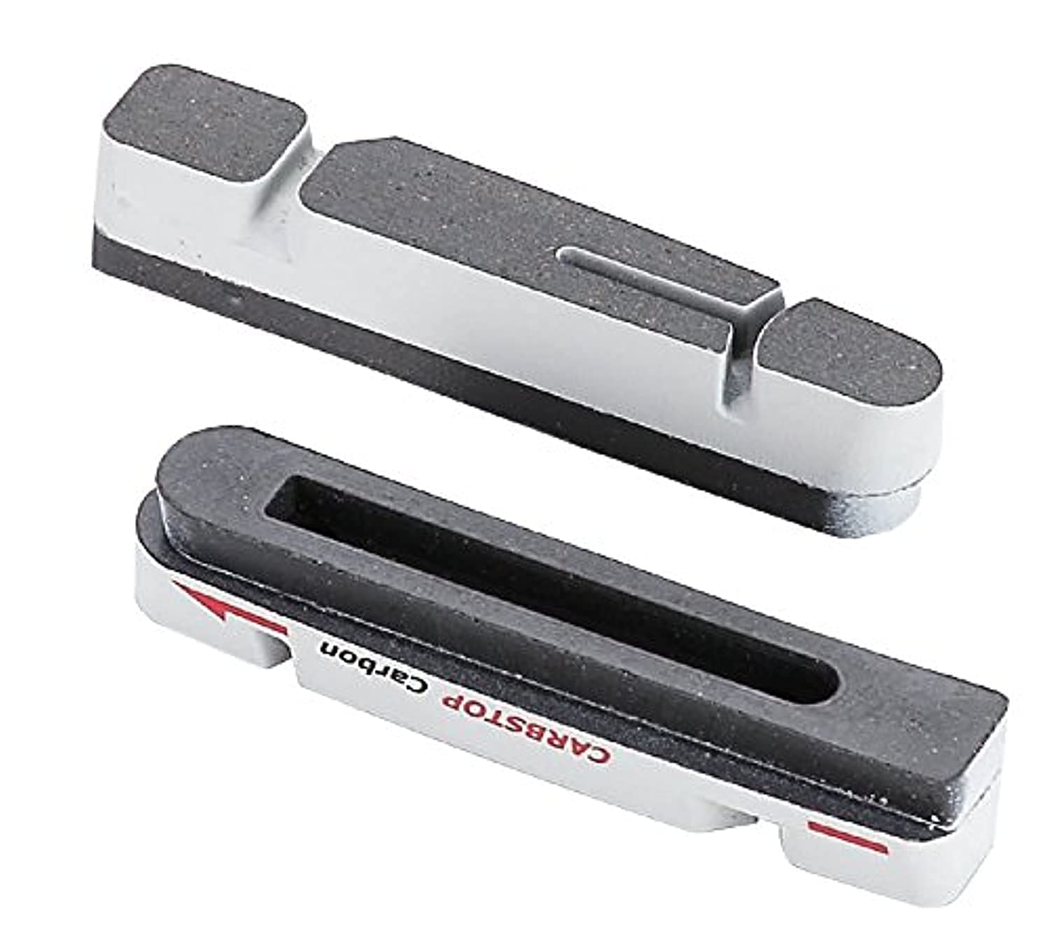 Cycling BBS-25C CarbStop Carbon Brake Pads 2 Pair, Gray