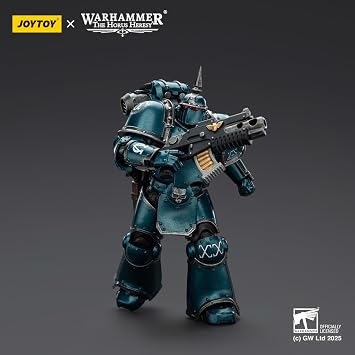 JOYTOY 1/18 Action Figures - Warhammer The Horus Heresy Alpha Legion MKlll Tactical Legionary - 5,Classic Character,Collectible,Age 15 and Above