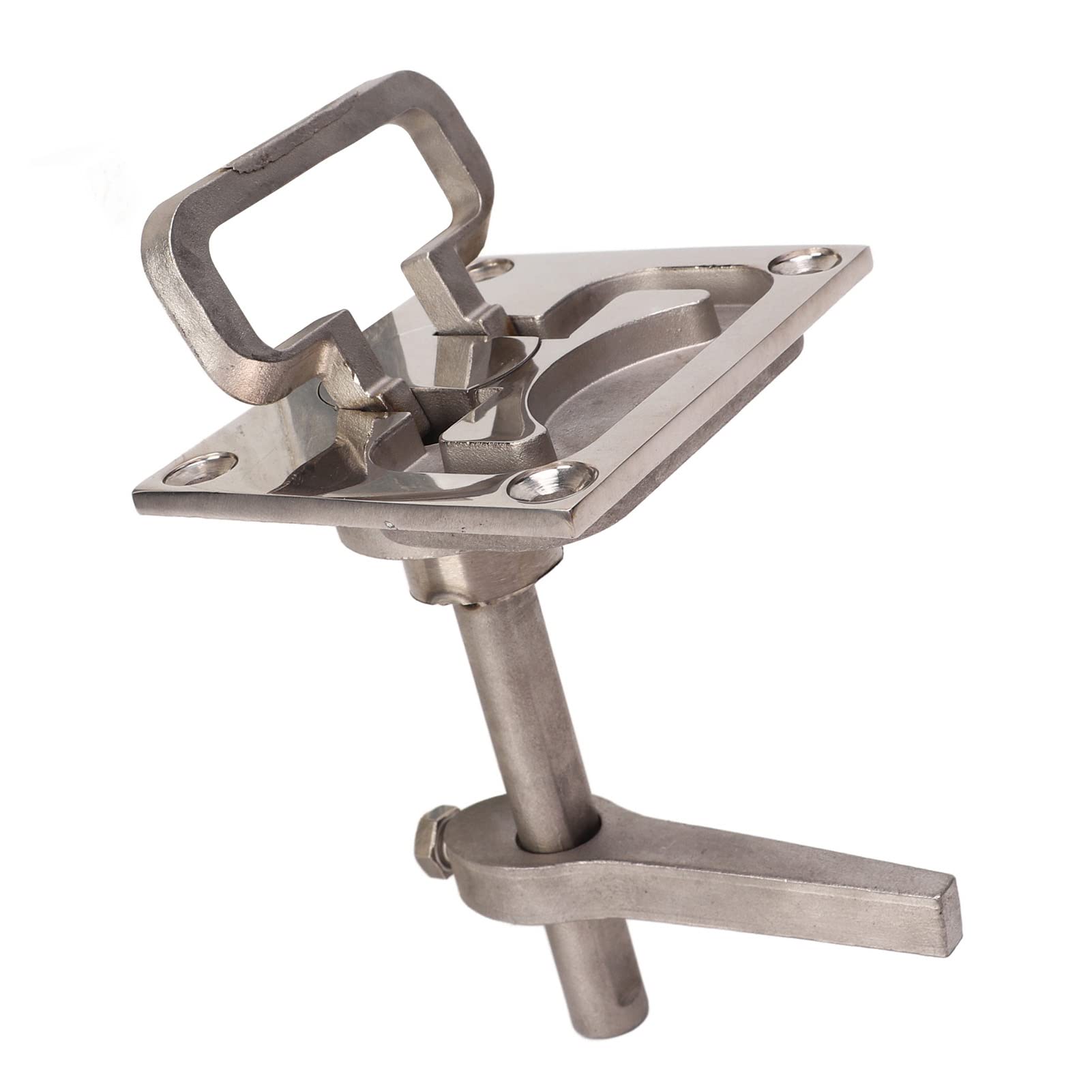 Stainless Steel Marine Flush Pull Deck Slam Latch - Boat Cam Latch With Floor Buckle For Hatches & Doors - View #5