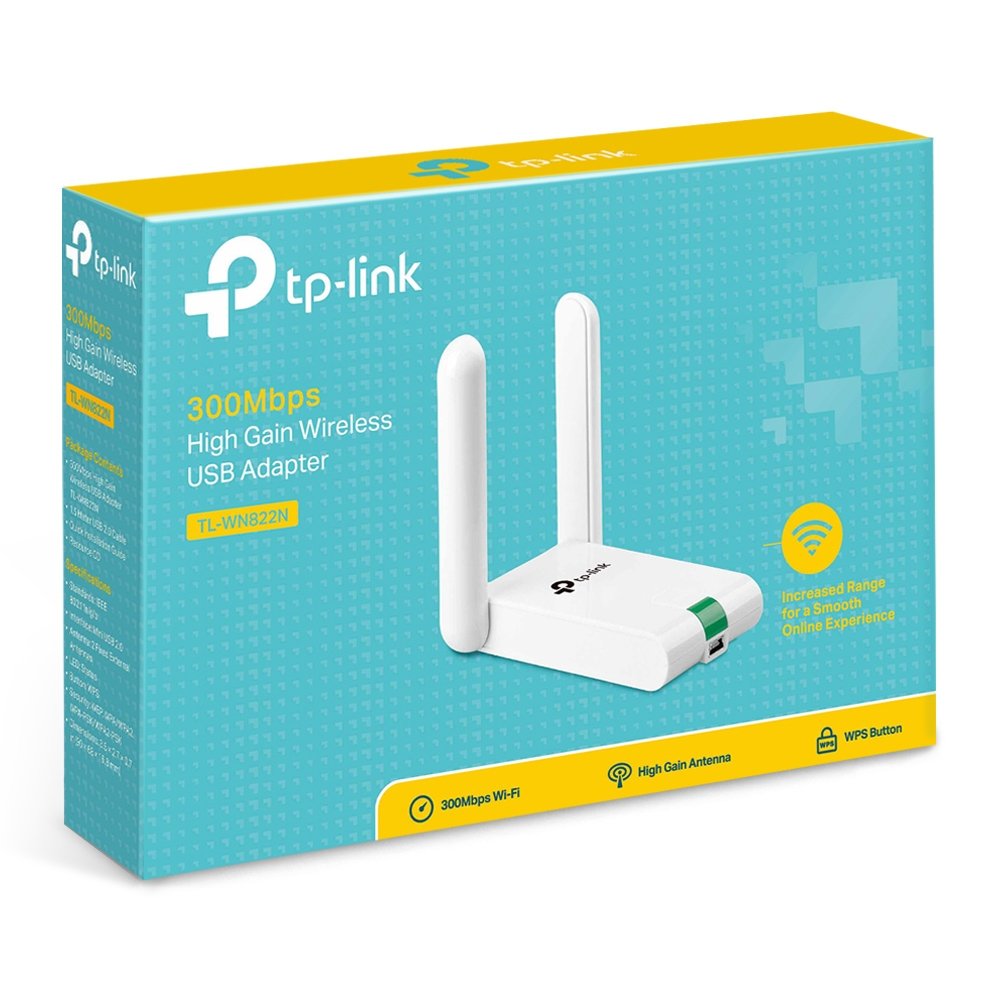 TP-Link Bezprzewodowa karta sieciowa USB 300 Mb/s TL-WN822N