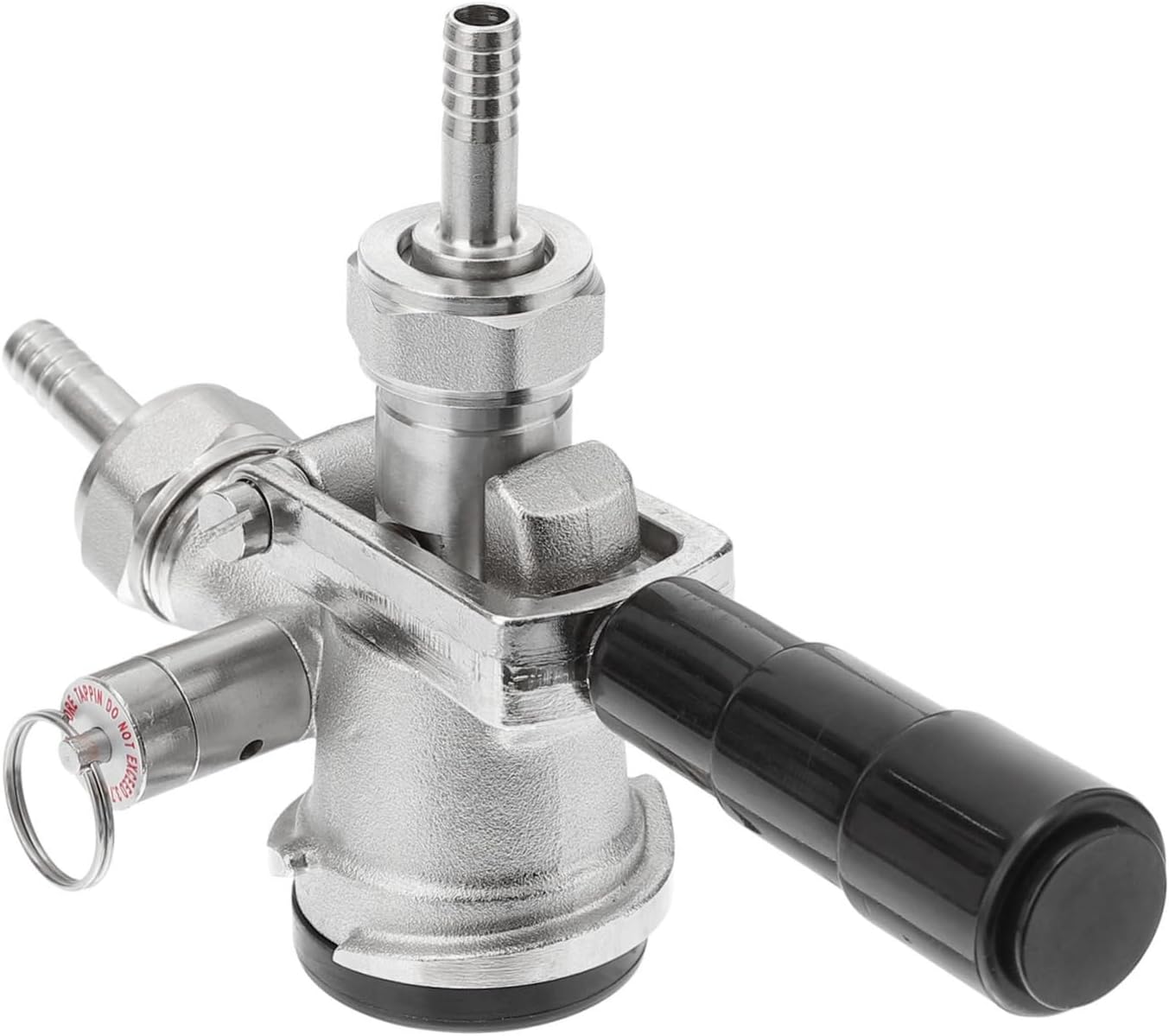 Ciieeo 1set Keg Coupler Pressure Relief Valve for Beer Dispenser Kegerator Accessory for Home Bars and Restaurants and Easy to Install