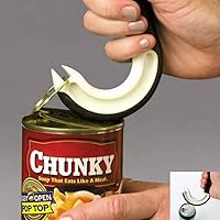 Vista 3 de Abridores de latas para tartas, anillo de tirar, agarre de tarro de cocina, plantilla