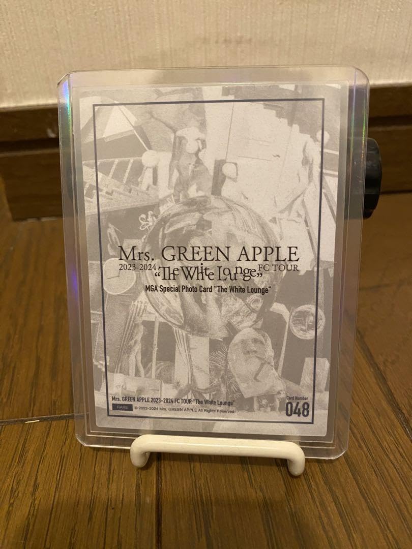 Mrs. GREEN APPLE大森元貴フォトカードホワイトラウンジレア