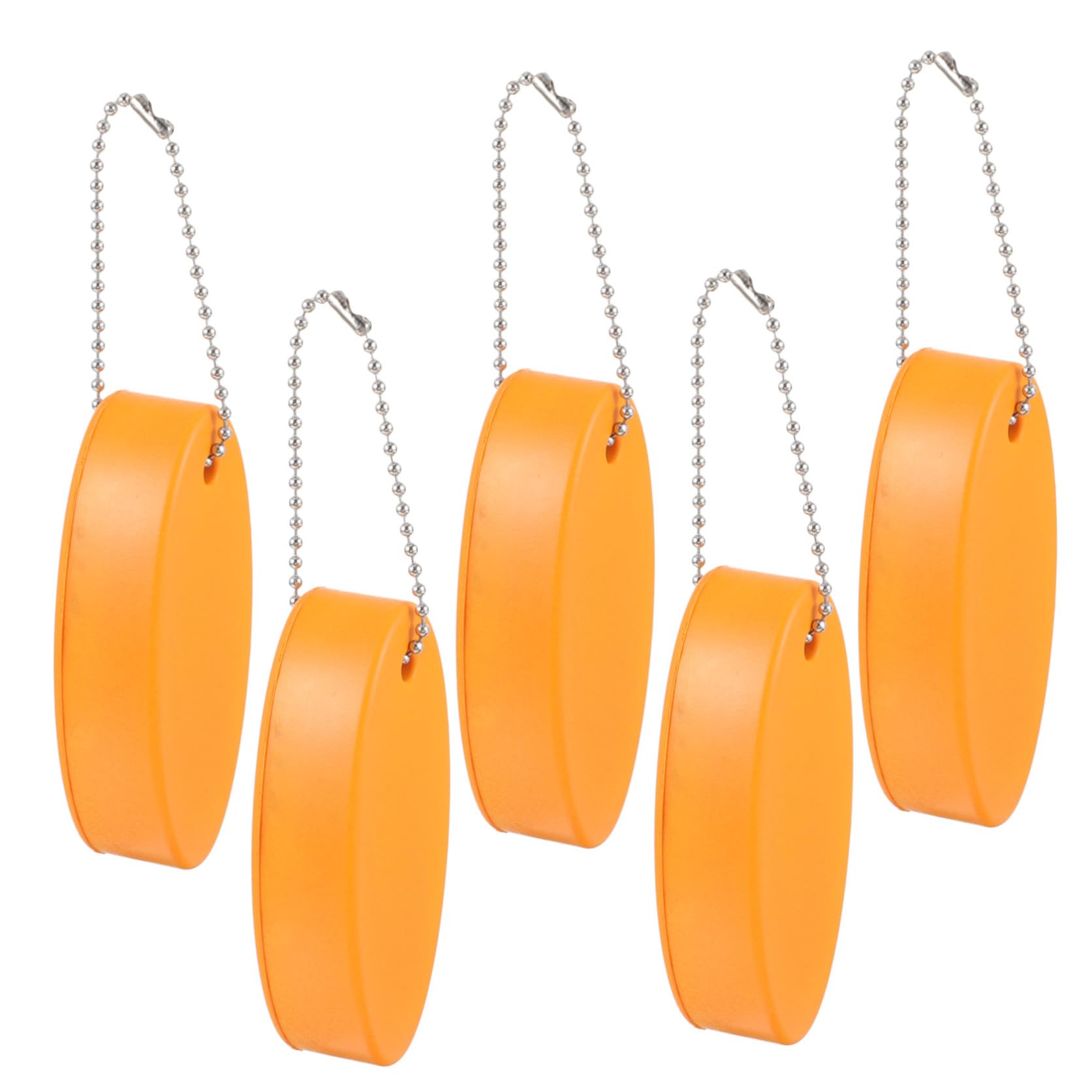 INOOMP 4 Set Portachiavi Galleggiante Portachiavi Ovale Decorativo per attività Allaperto 5 Pezzi * 4