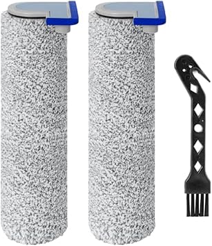 3Pcs Replacement Roller Main Brush For Ecovacs For Deebot X8 Pro For Omni T80 For Omni Vacuum Cleaner, Roller Main Brush Spare Parts Sweeping Robot Accessories, Home Improvement Cleaning Tools Parts