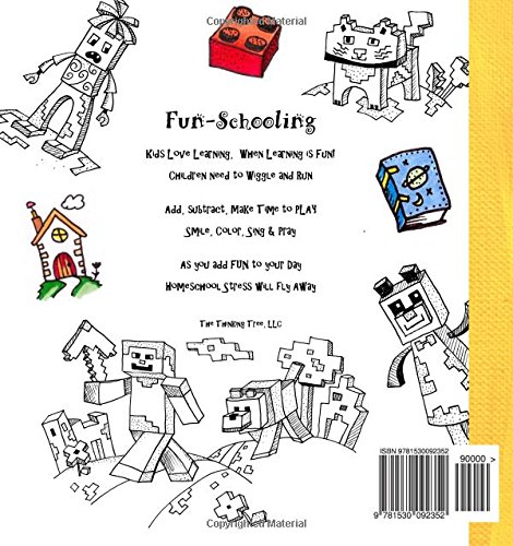 Comic Book Math ~ Fun-Schooling Journal: Adding, Writing & Subtracting Games (Ages 6 to 11) (Fun-Schooling With Thinking Tree Books - Homeschooling Math) - Image 2