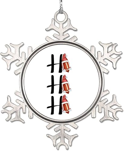 Vista 37 de Ho - Sombrero de voleibol de Navidad, adornos de copo de nieve, sombrero de Navidad, adornos de árbol de Navidad, adornos de Navidad personalizados