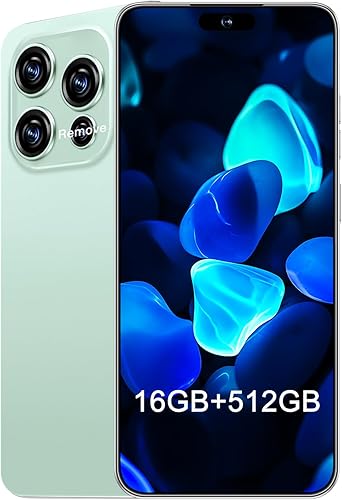Miniatura 13 de Teléfono celular 16PROMA X 5G, teléfono celular desbloqueado 16 GB+512 GB/pantalla de 6.99 pulgadas/cámara de 68 MP+108 MP/batería de 7000 mAh súper
