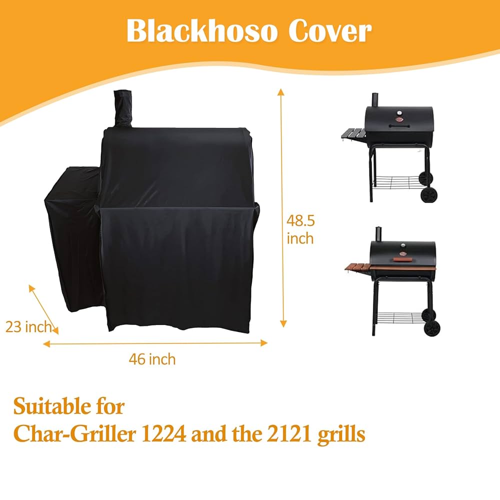 Amazon.com : Grill Cover for Char-Griller E2827 Pro Deluxe