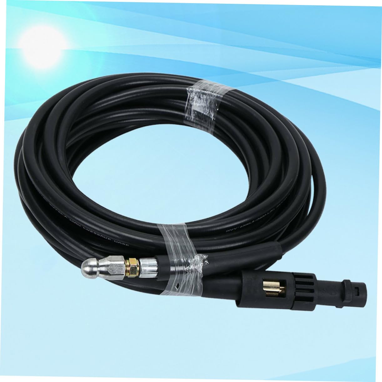 VICASKY Tuyau Flexible de Nettoyage Haute Pression pour Débouchage Canalisation et Drainage Adapté pour Nettoyage Voiture et Évacuation Eaux Usées