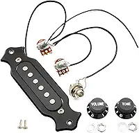 Captador Magnético De Boca Single Coil Para Violao Aço Folk