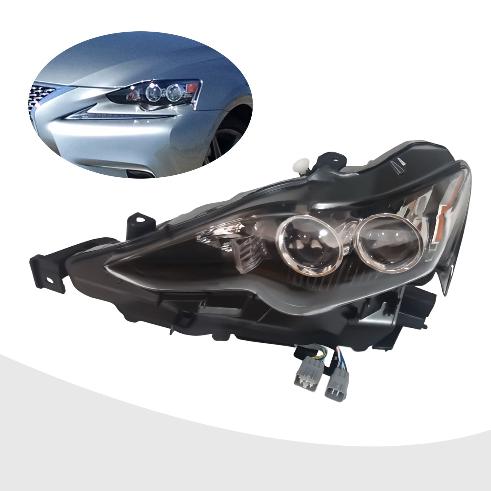 Amazon.com: YUYANSHOP LED Headlight Assembly Replacement For Lexus 