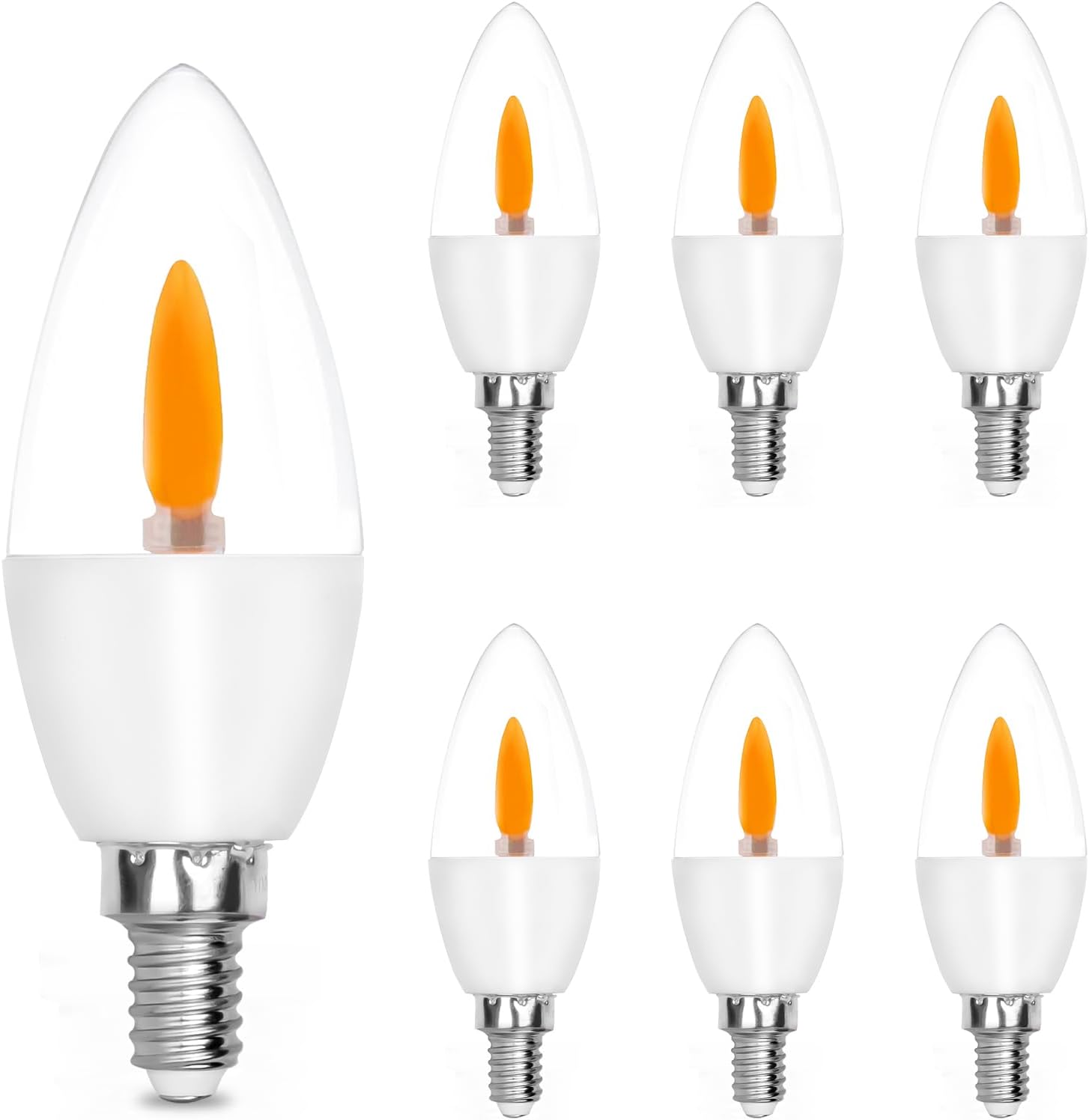 Flicker Flame Light Bulb Flame Tip Halloween Chandelier Flickering