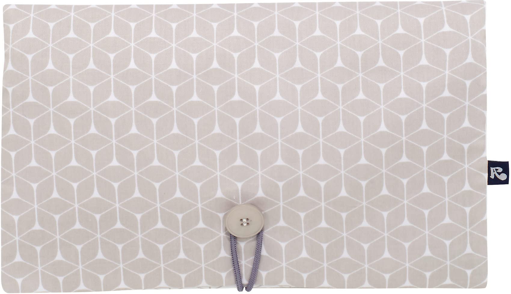 Alvi Windeltasche Raute taupe 28x18 cm 990609448