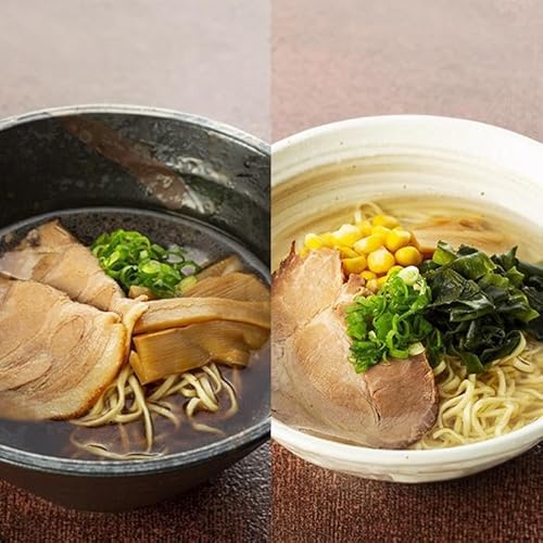 こだわりの尾道ラーメン、尾道塩らーめん詰合せセット(各4食)