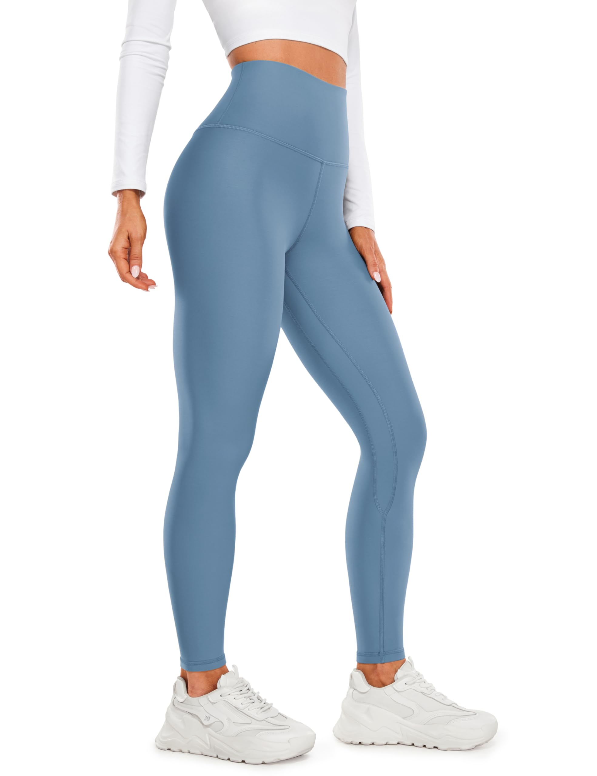 CRZ YOGA Fleece Thermal Leggings 28''
