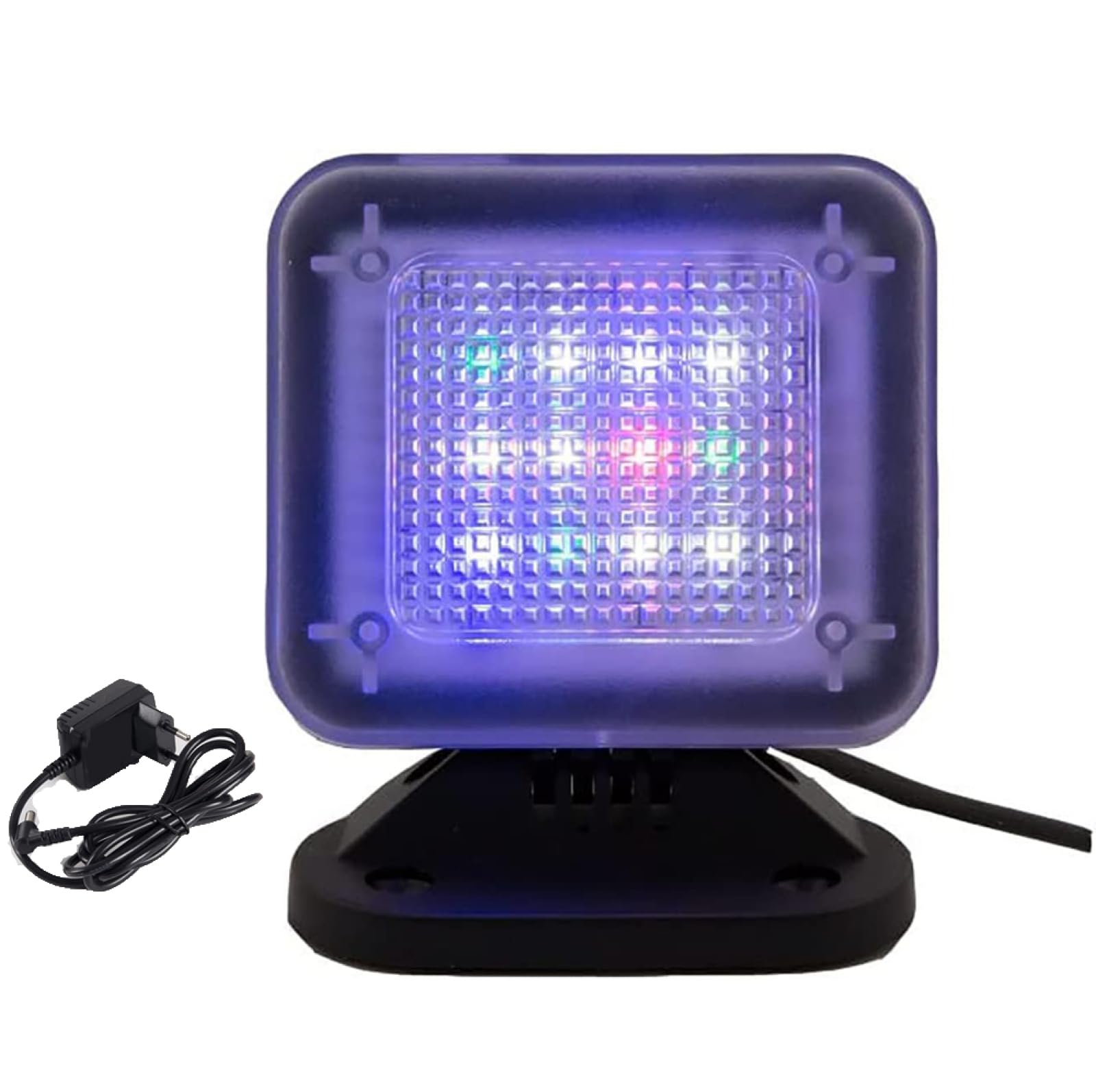 Simulateur TV LED, Simulateur De Télévision Anti-effraction avec Câble USB, Mise en Marche Automatique, Facile À Utiliser, Idéal pour Les Maisons De Vacances.