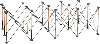 Bora Centipede 4x8 15-Strut Work Stand and Portable Table | XL Sawhorse Support with Folding, Collapsible Steel Legs, CK15S