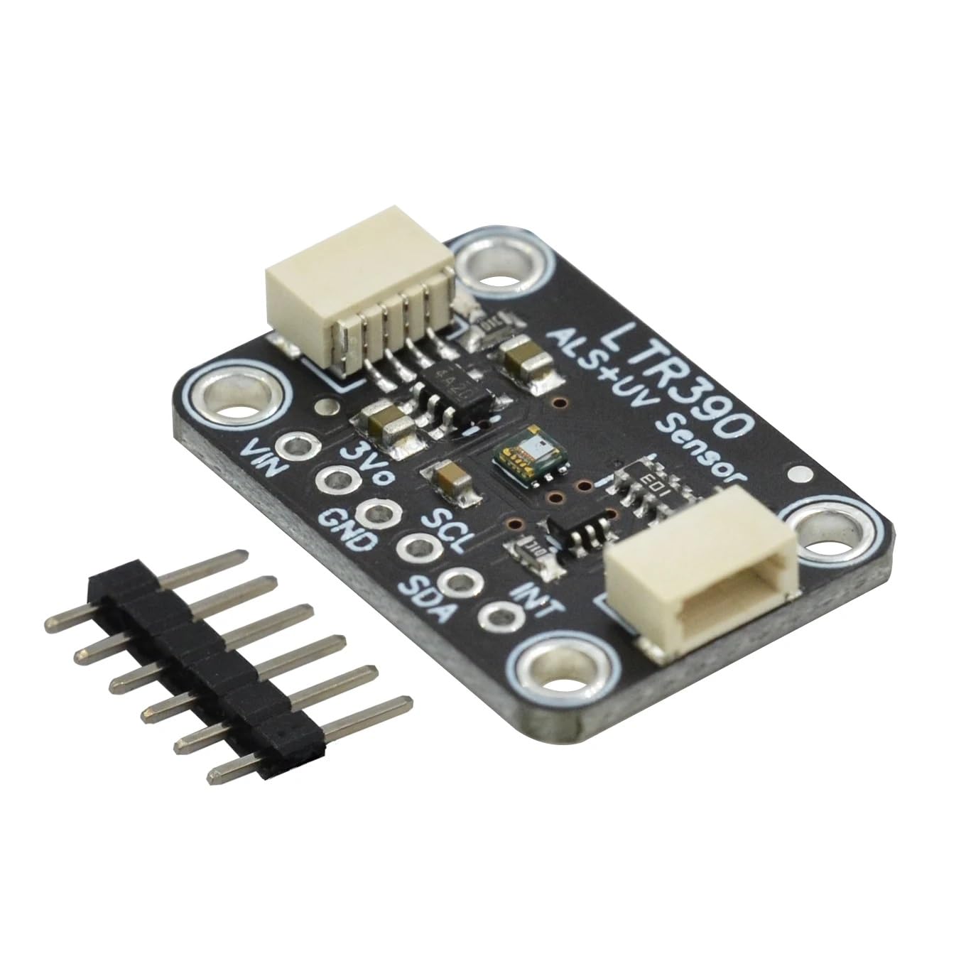2 Stück Gravity LTR390 UV-Lichtsensor von 280 nm bis 430 nm, kompatibel mit I2C UART 3,3 V oder 5 V