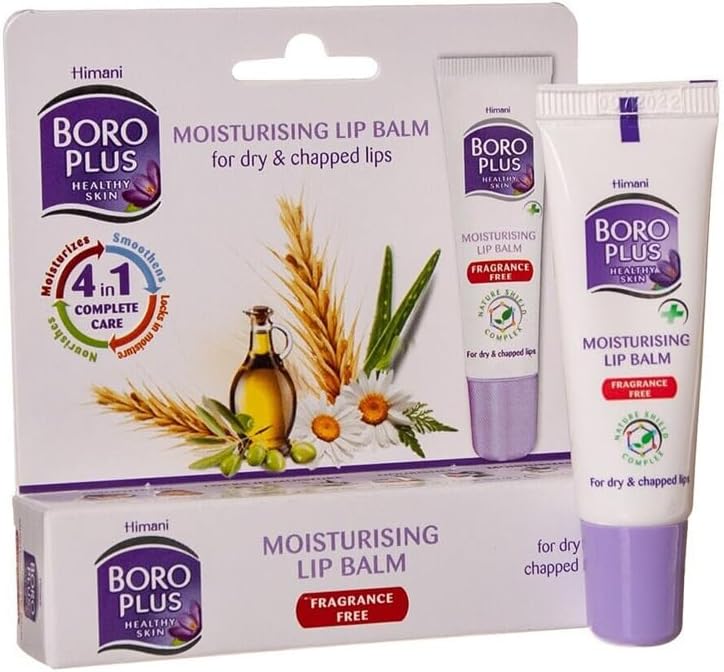 BOROPLUS Himani Healthy Skin Moisturising Lip Balm 10Ml - Fragrance Free