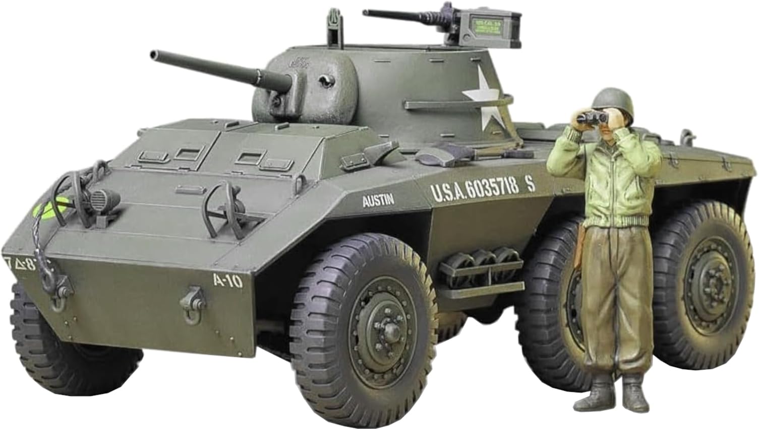 Tamiya - U.S M8 Light Armored Car Greyhound