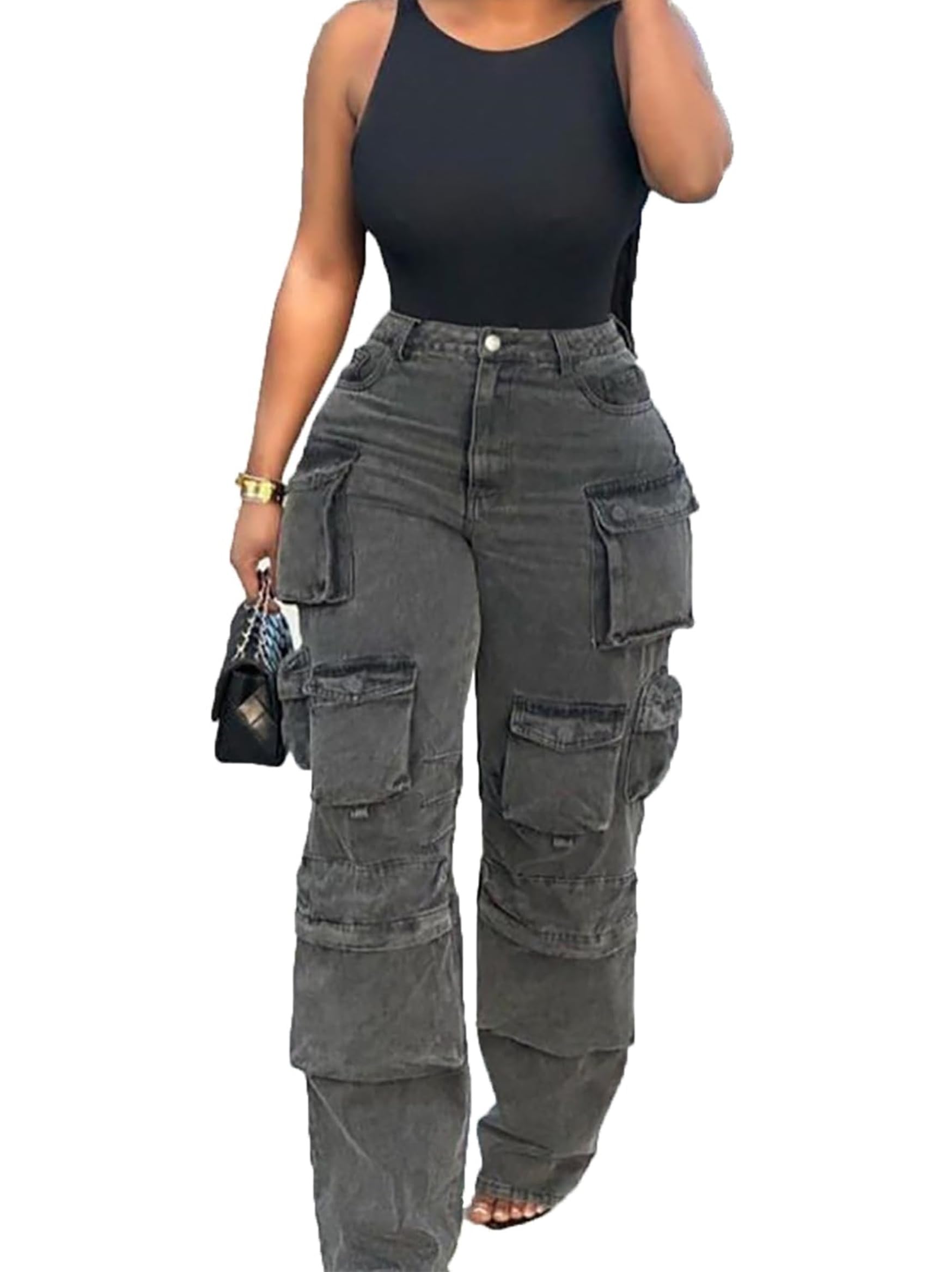 Lucuna Cargo Jeans Y2K