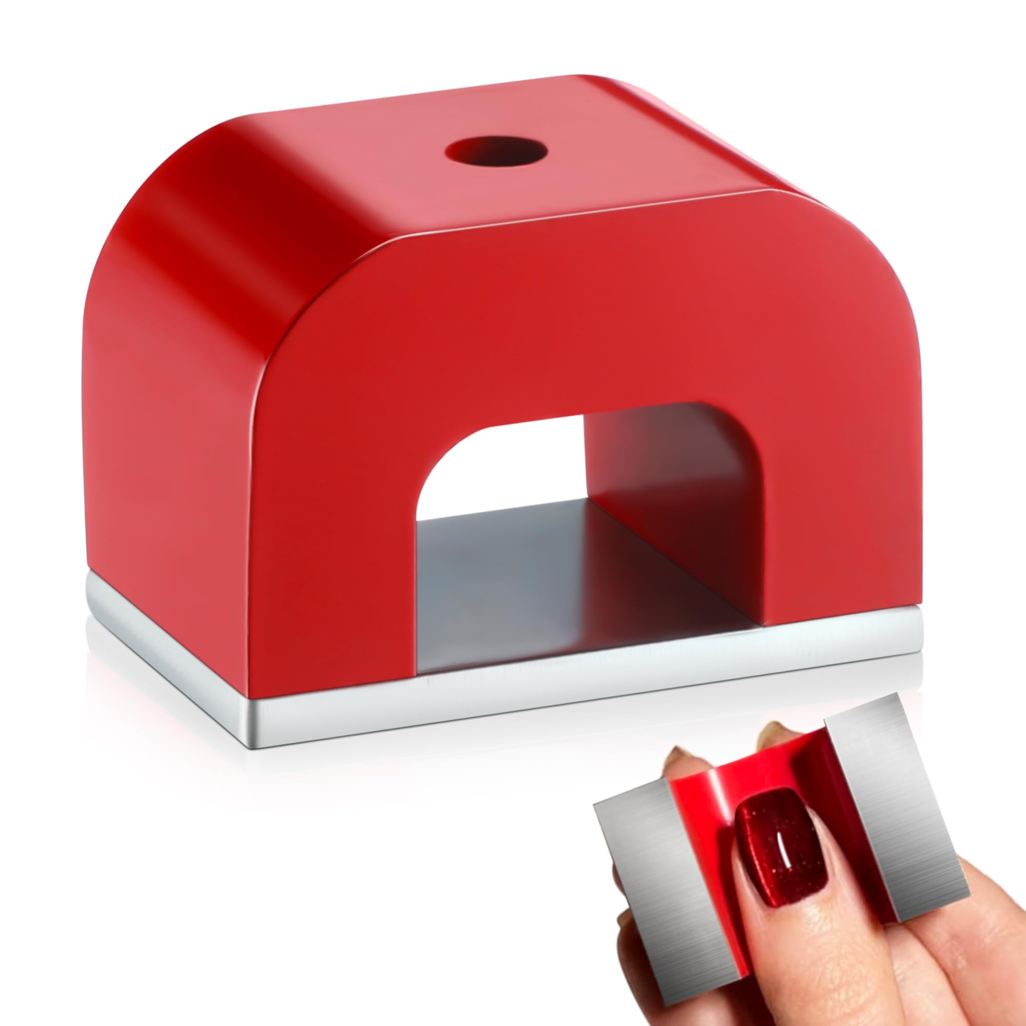 Horseshoe Alnico U Shaped Magnet Utility Magnet, 30 lb Pull, Red, 1 Pcs — Amazon image 10