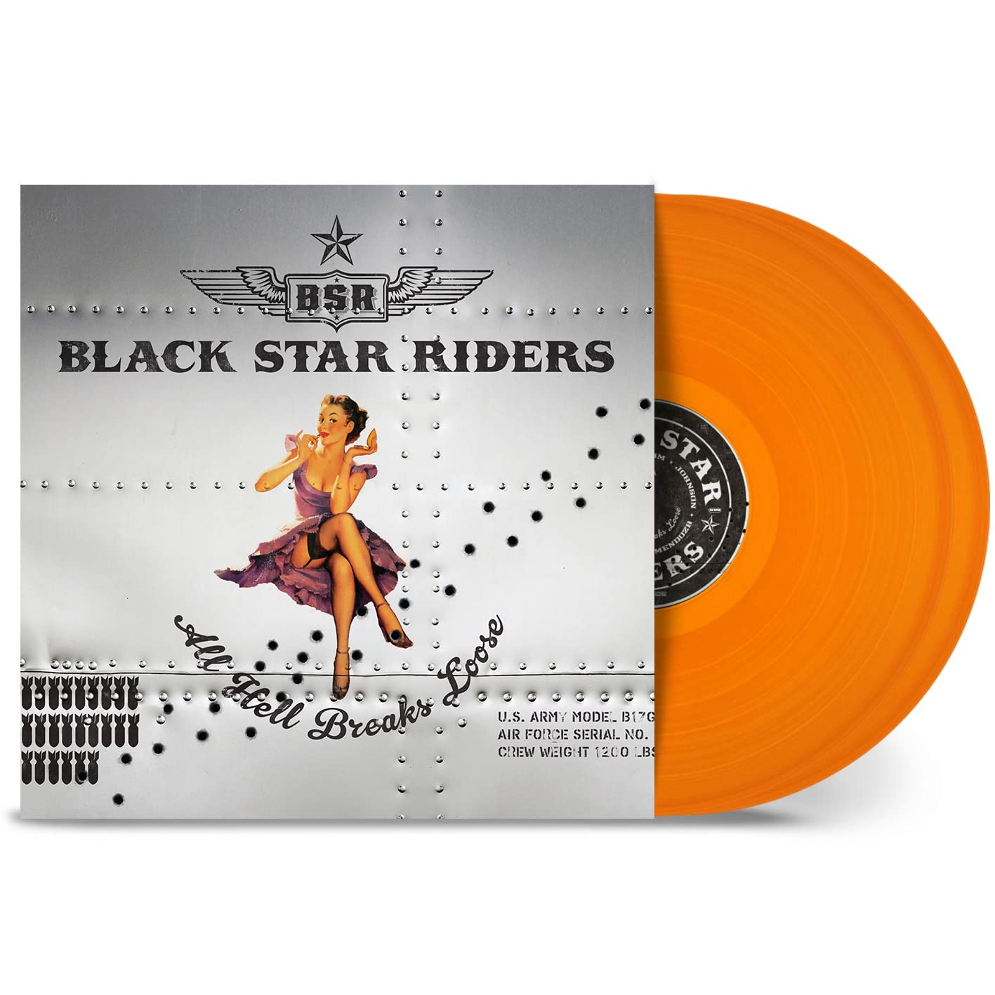 Black Star Riders All Hell Breaks Loose Double LP Vinyl NEW